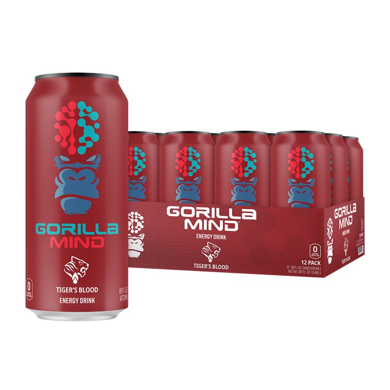 Gorilla Mind Energy Drinks
