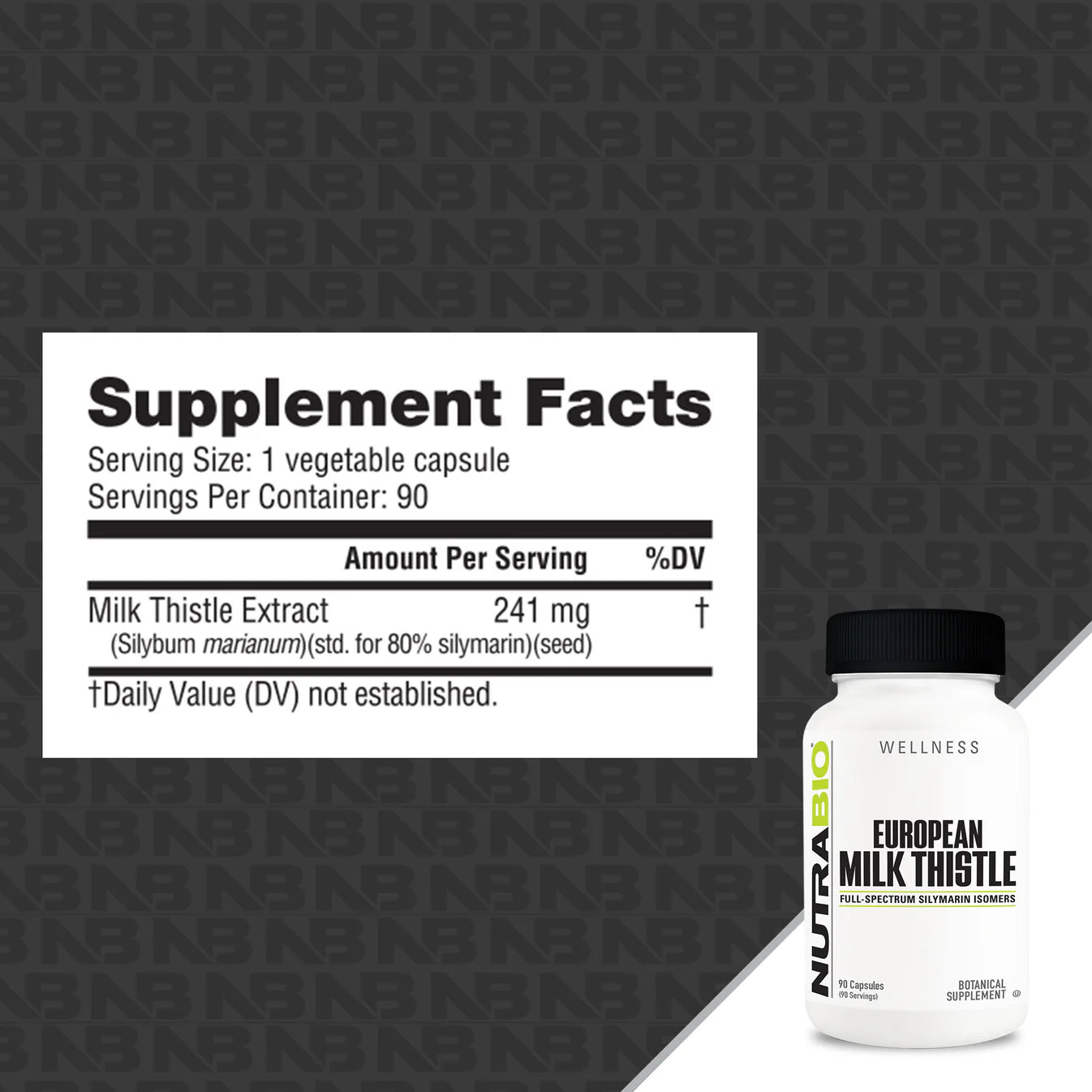 Nutrabio European Milk Thistle