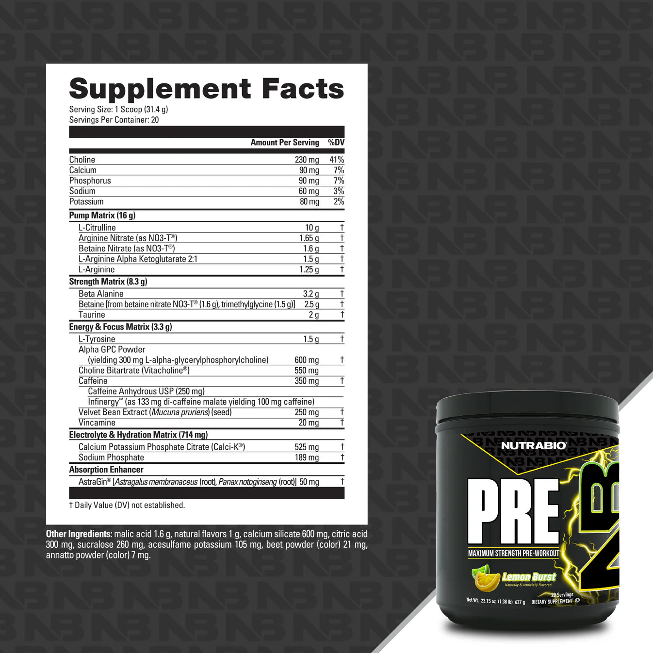 Nutrabio Pre