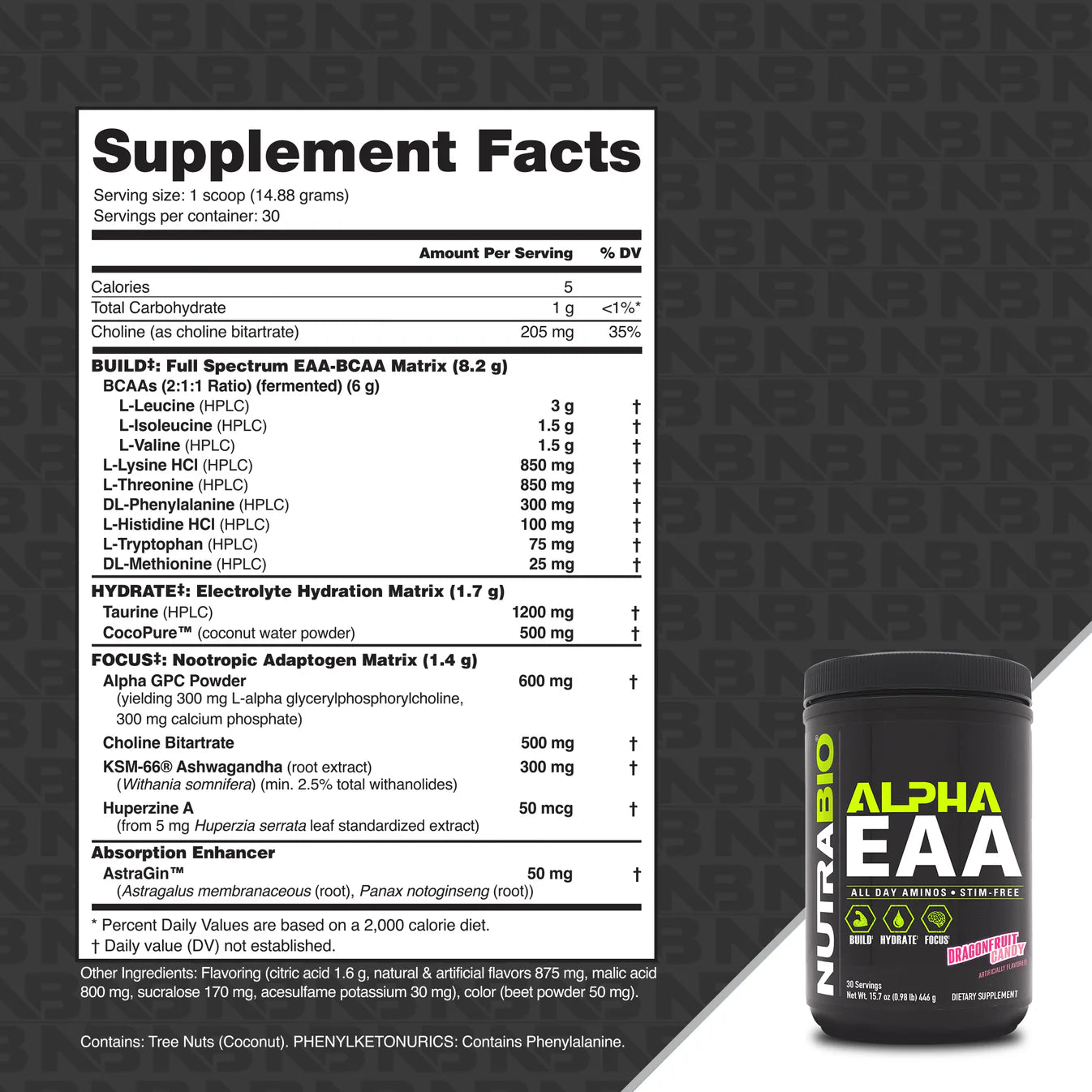 Nutrabio Alpha EAA Amino