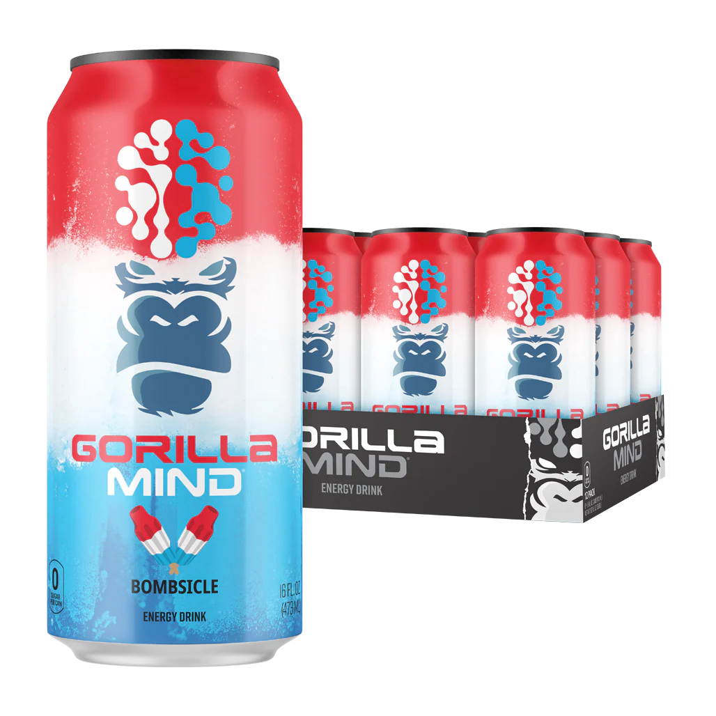 Gorilla Mind Energy Drinks