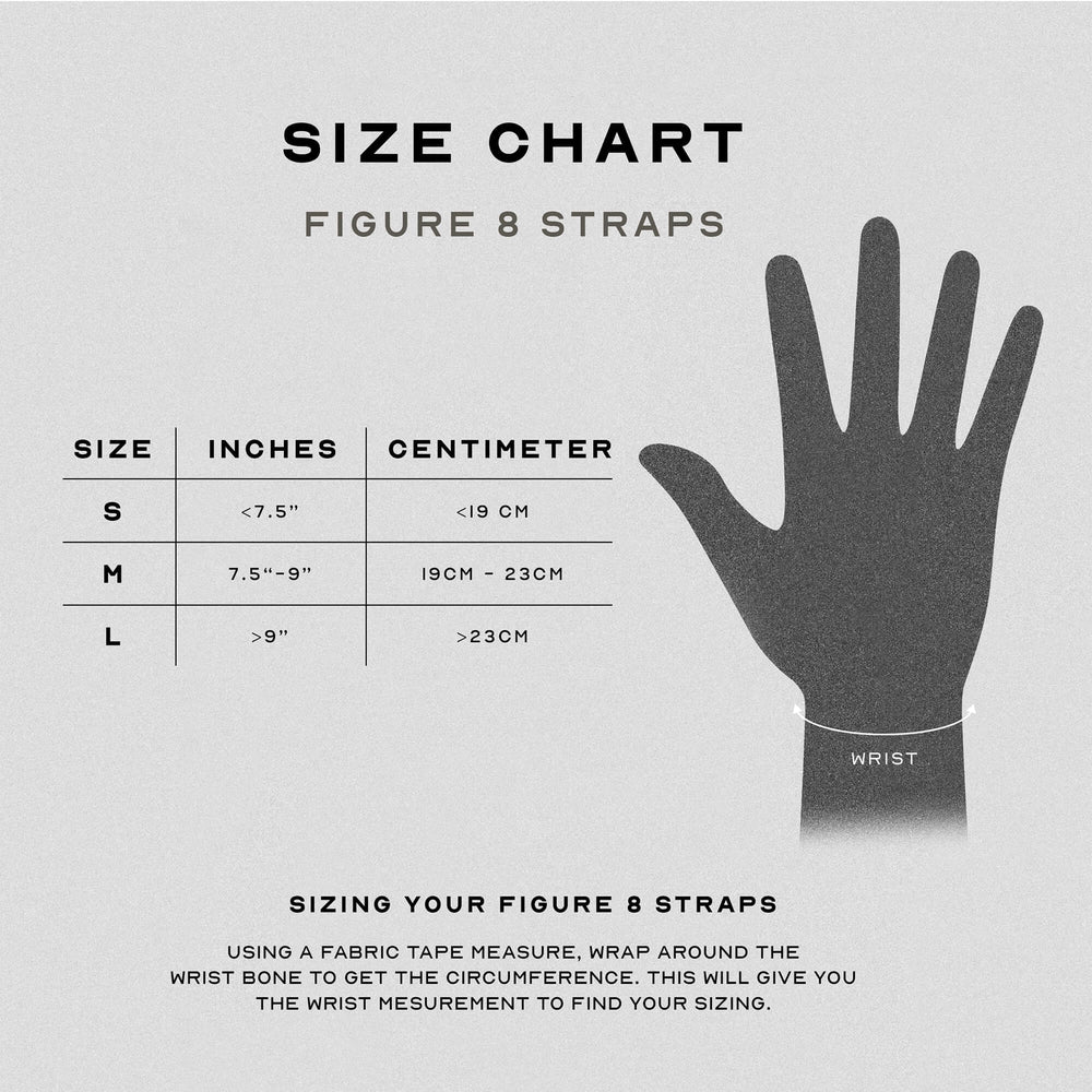 Gym Reaper Figure 8 Lifting Straps