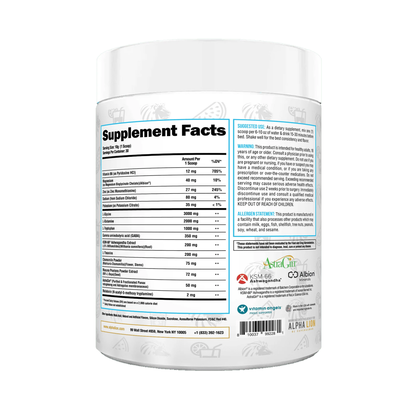 Alpha Lion Super Human Sleep