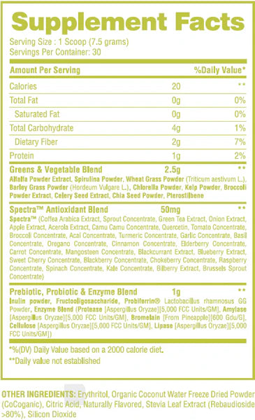 MuscleSport Fruits & Greens