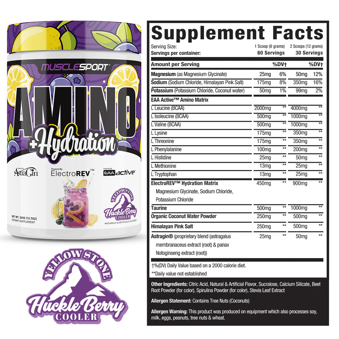 Musclesport Amino+Hydration