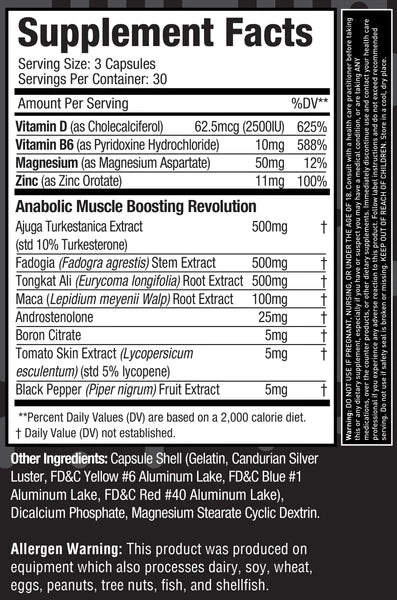 MuscleSport Test Black Series