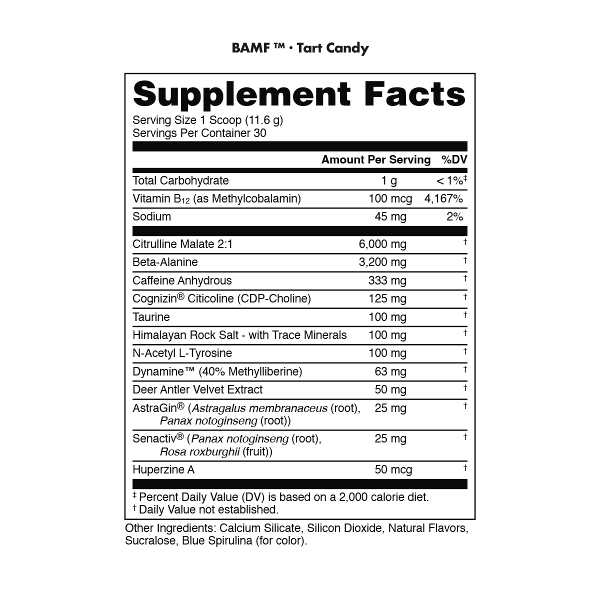 BAMF Pre-Workout
