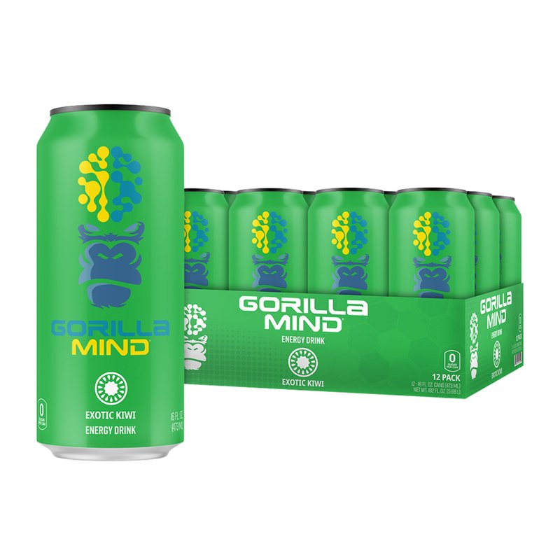 Gorilla Mind Energy Drinks