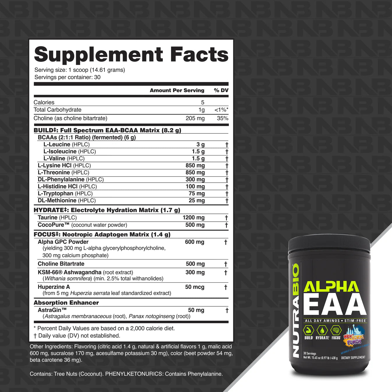 Nutrabio Alpha EAA Amino