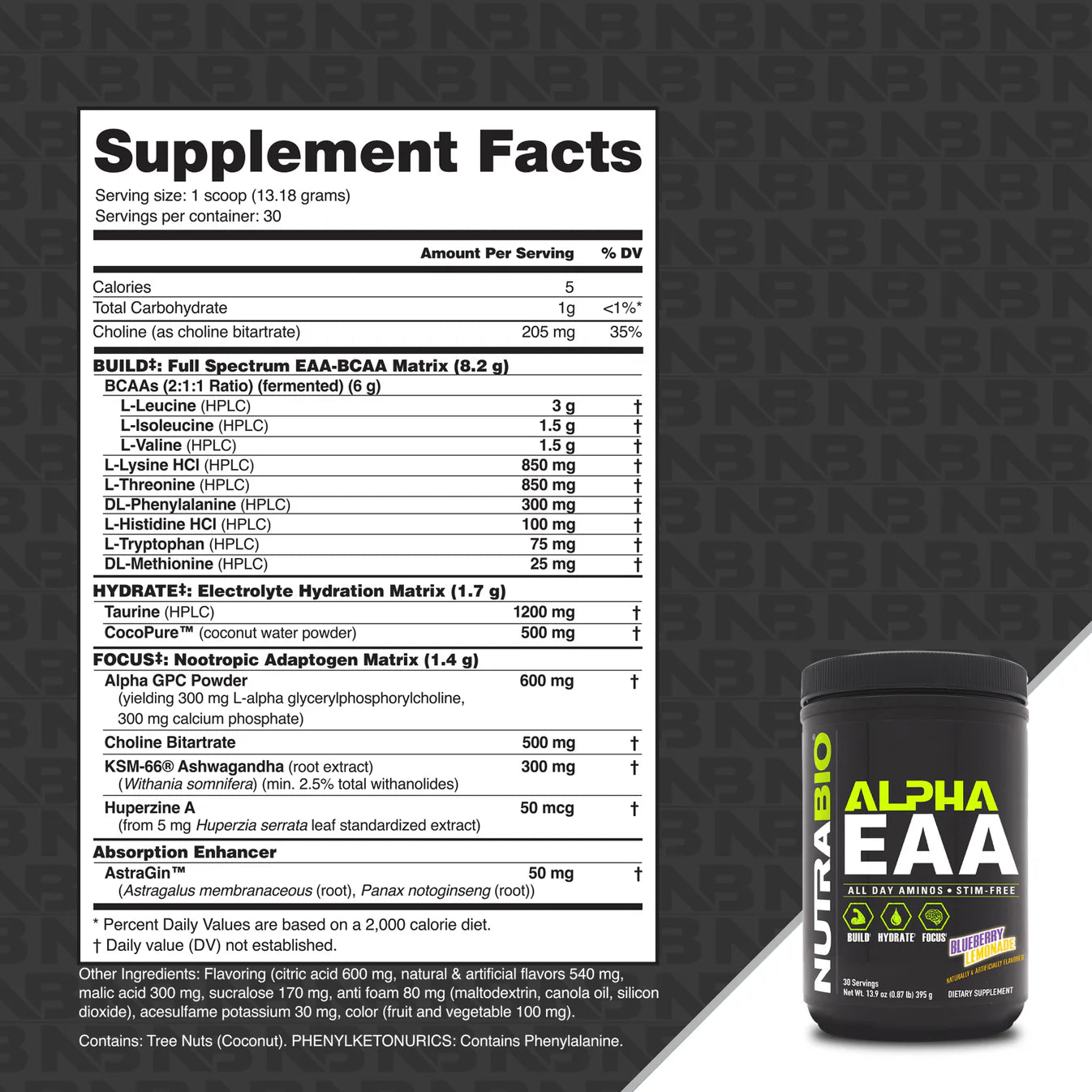 Nutrabio Alpha EAA Amino
