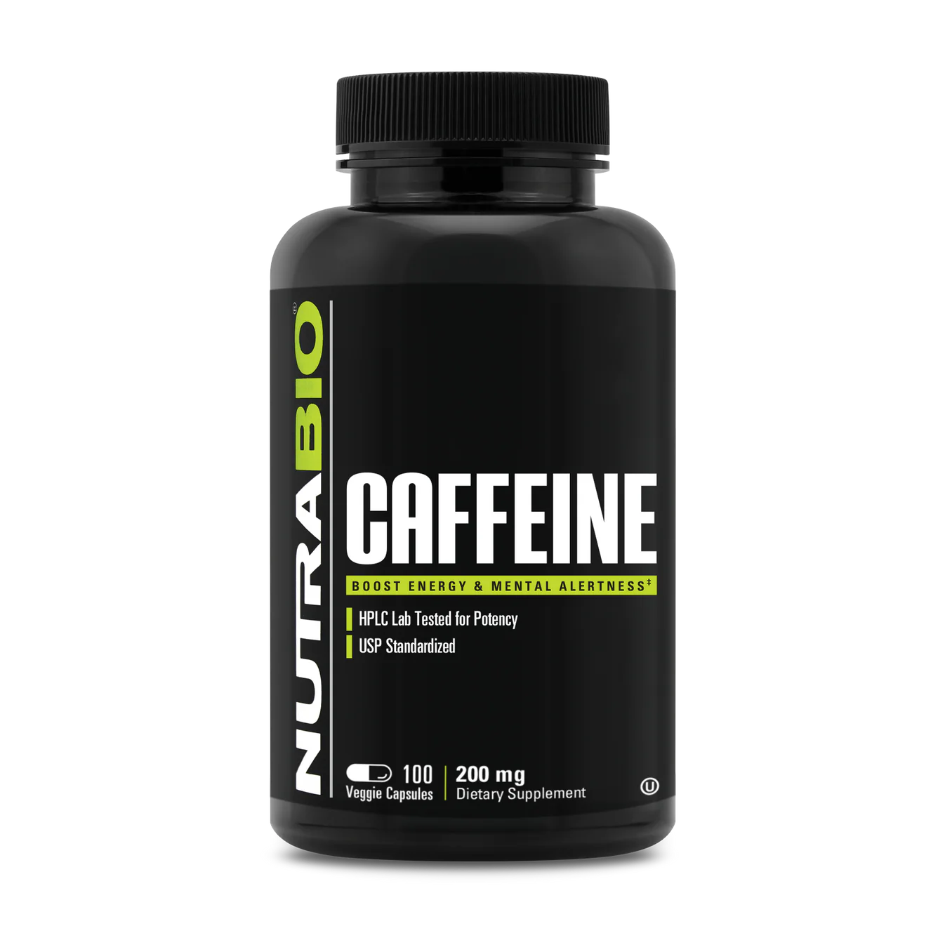 Nutrabio Caffeine Pills (200Mg)
