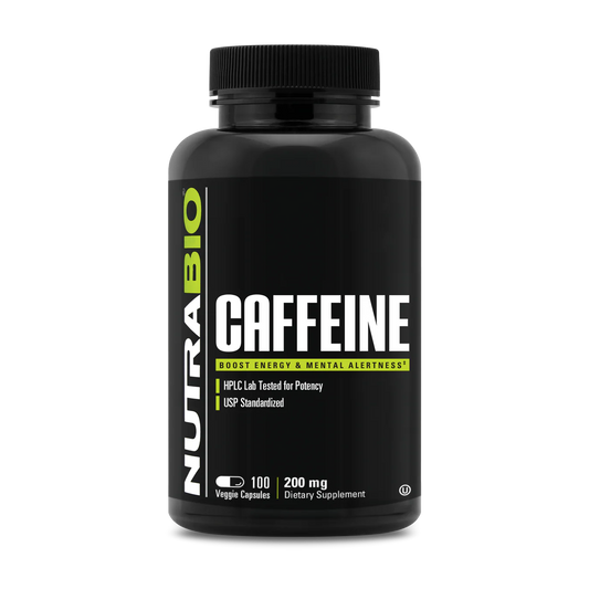 Nutrabio Caffeine Pills (200Mg)