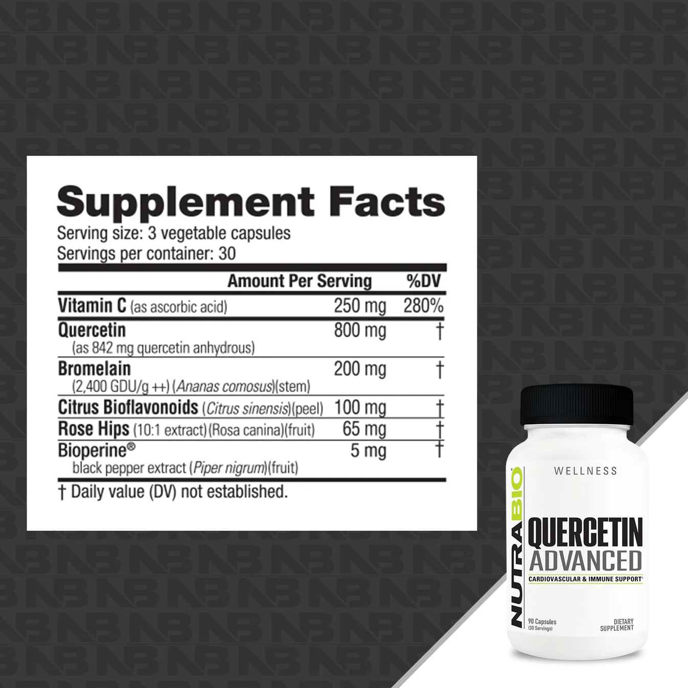 Nutrabio Quercetin Advanced