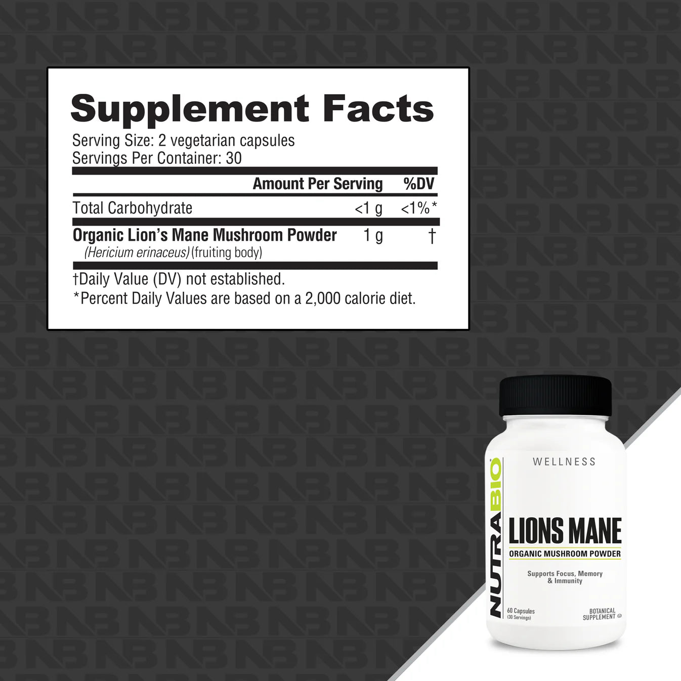 Nutrabio Lions Mane