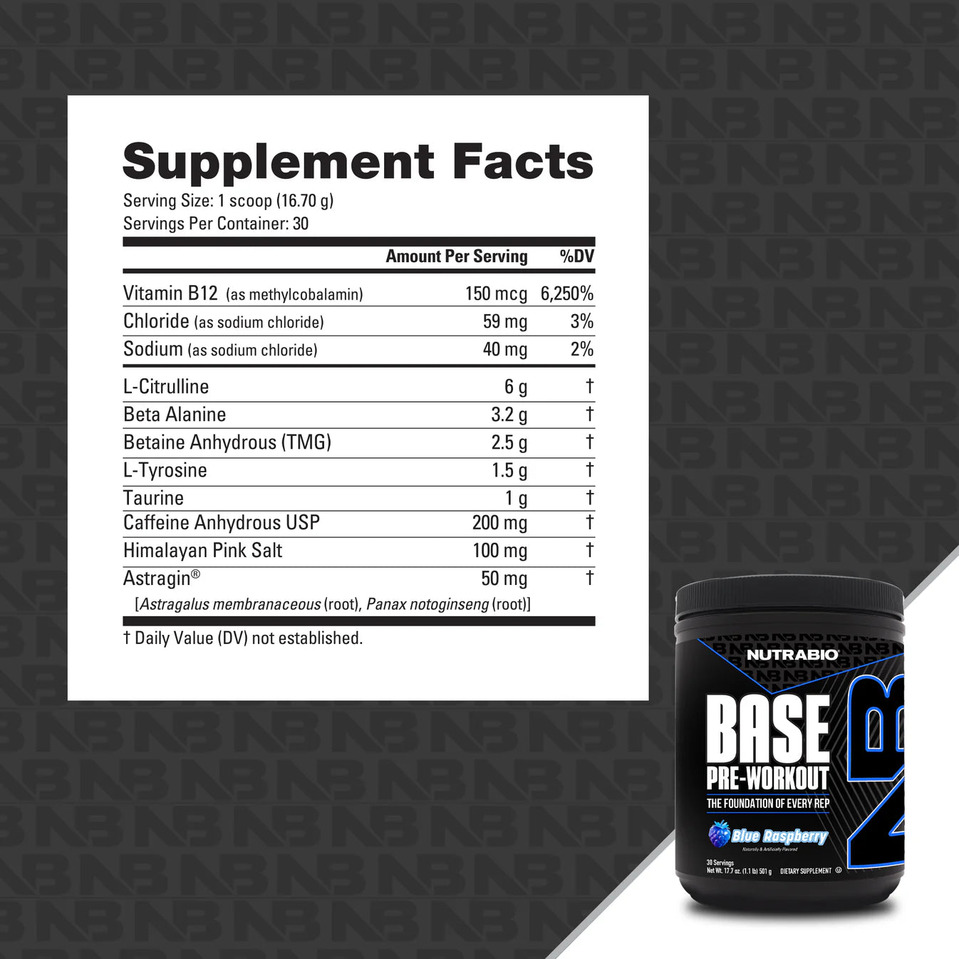 Nutrabio Base Pre