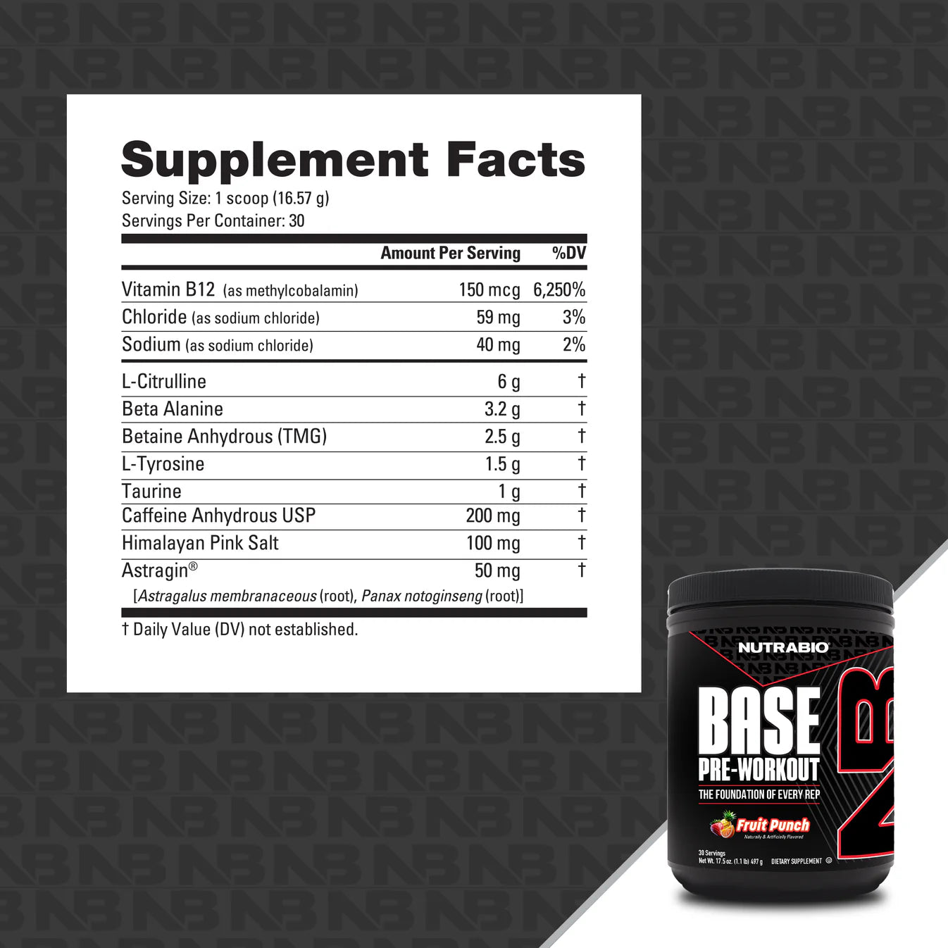 Nutrabio Base Pre