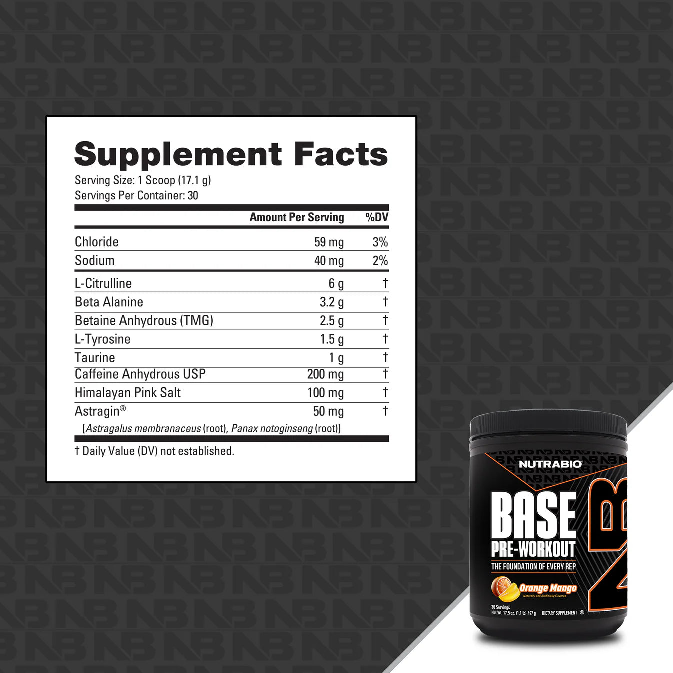 Nutrabio Base Pre