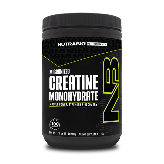 Nutrabio Micronized Creatine Monohydrate (100 Serving)