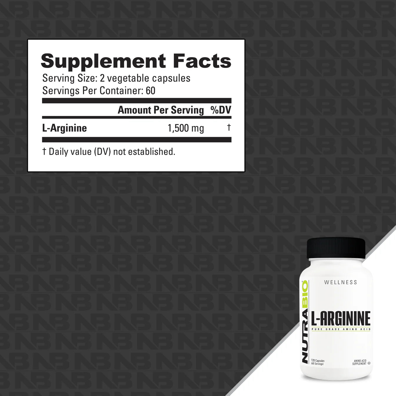 Nutrabio L-Arginine Capsules