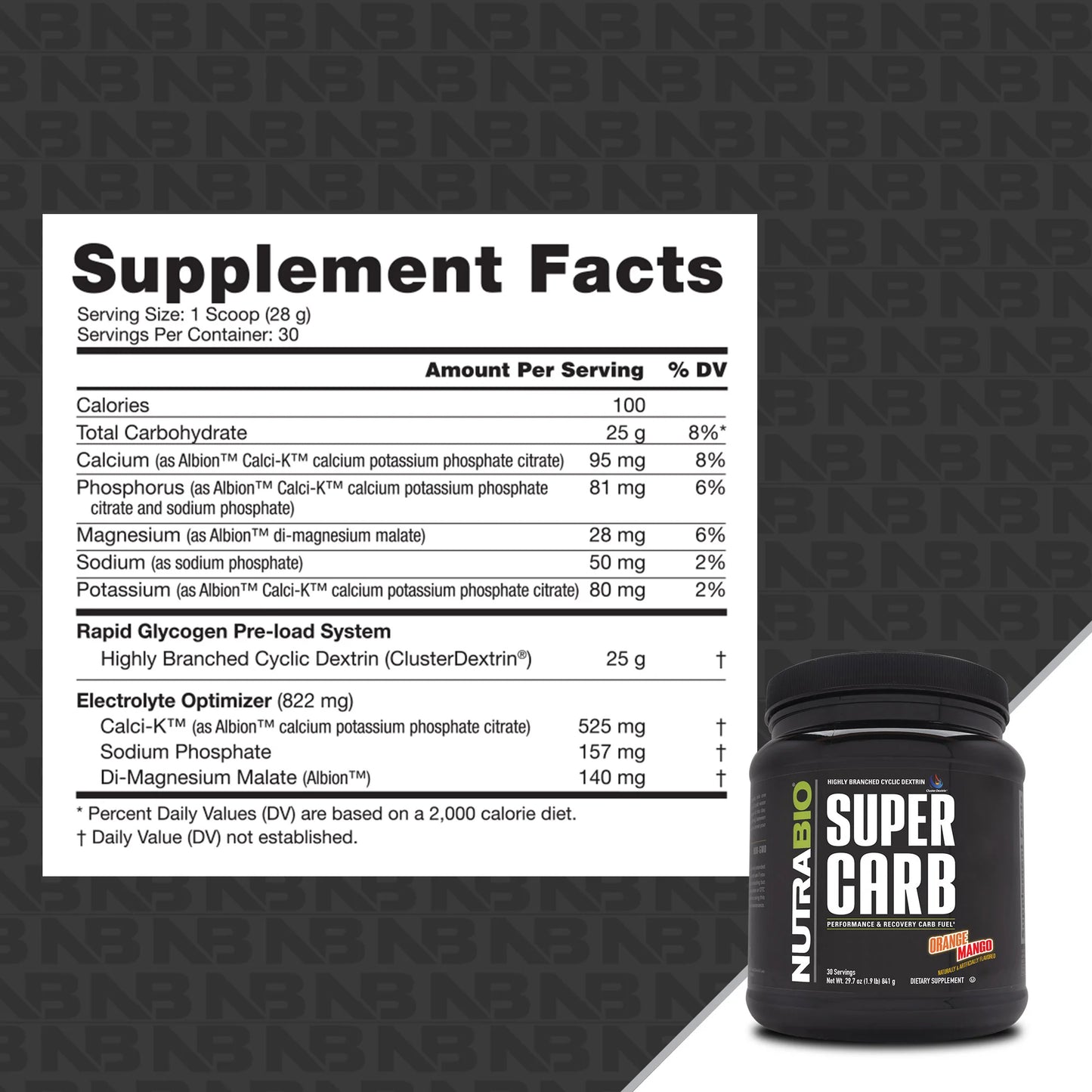 Nutrabio Super Carb