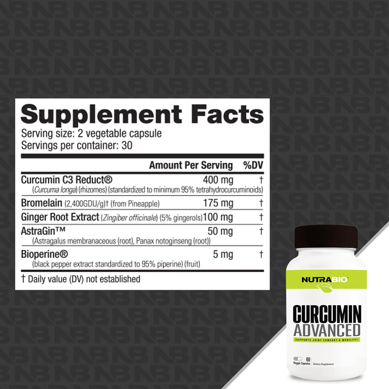 Nutrabio Curcumin Advanced