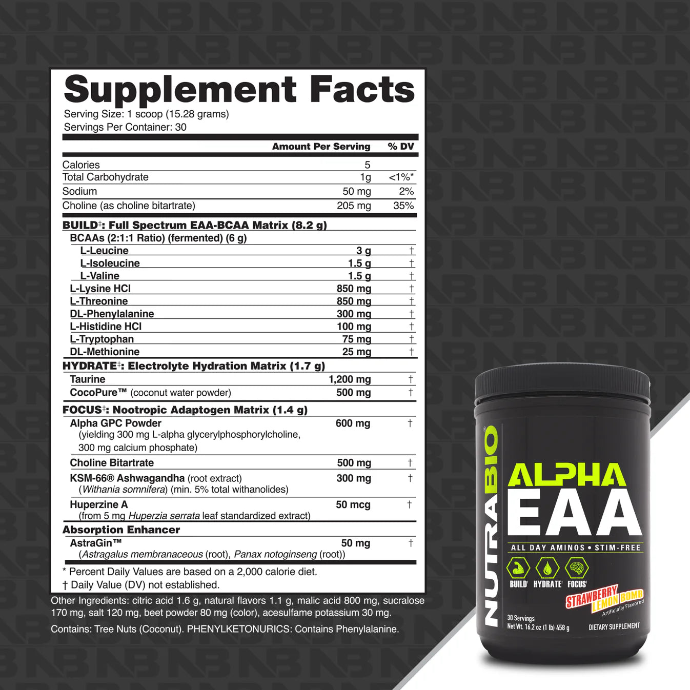Nutrabio Alpha EAA Amino