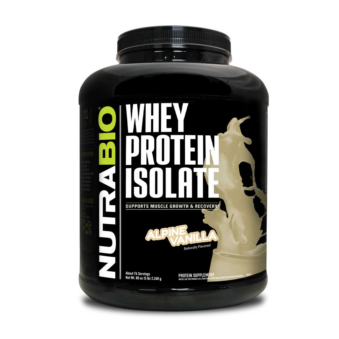 Nutrabio Whey Isolate 5lb