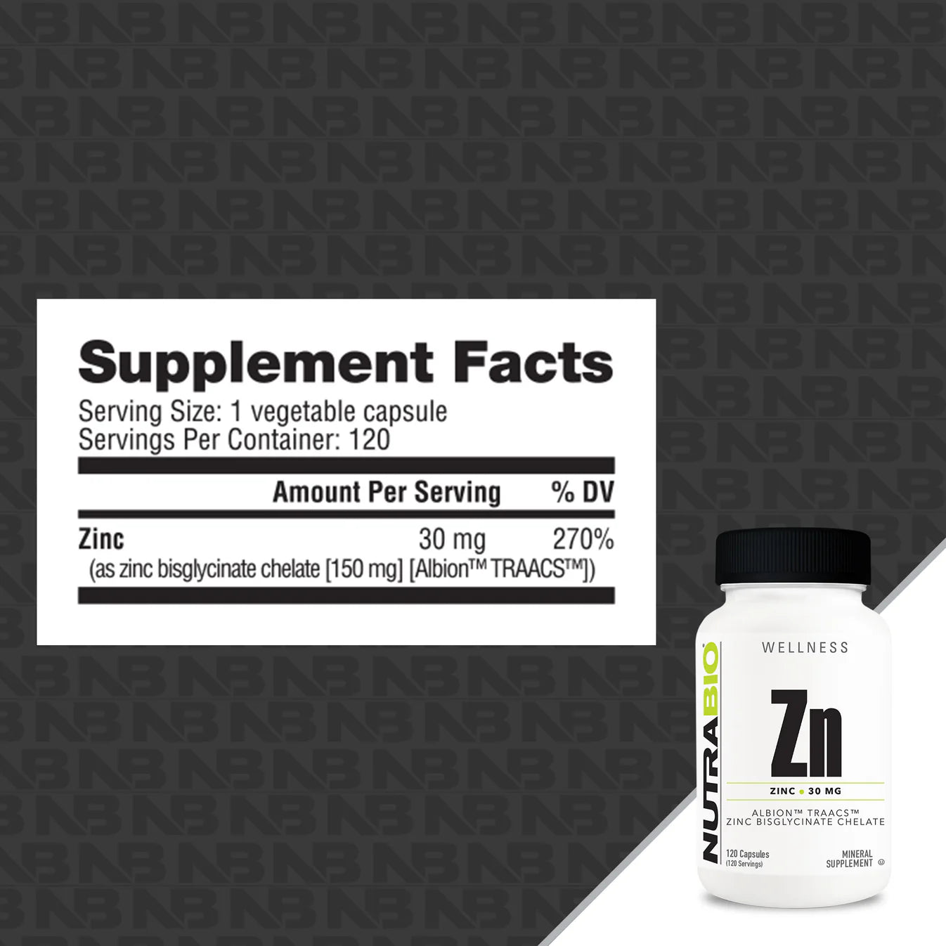 Zinc 30Mg (Chelate)