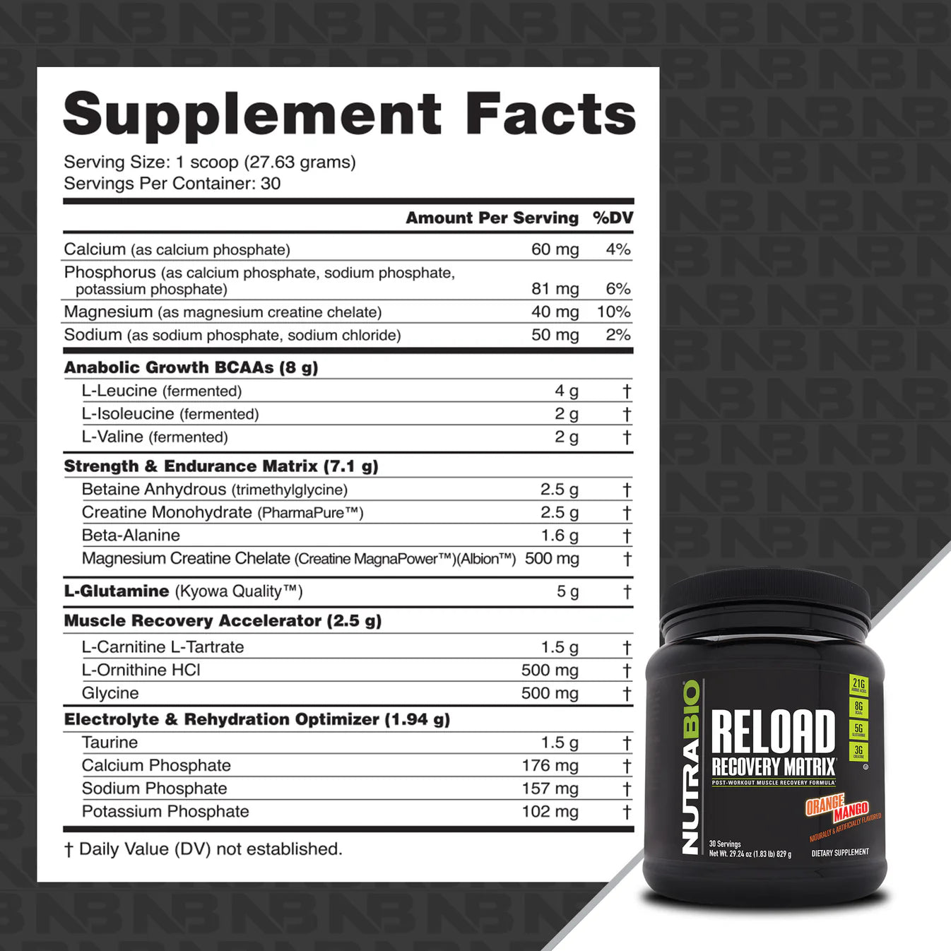 Nutrabio Reload Intra
