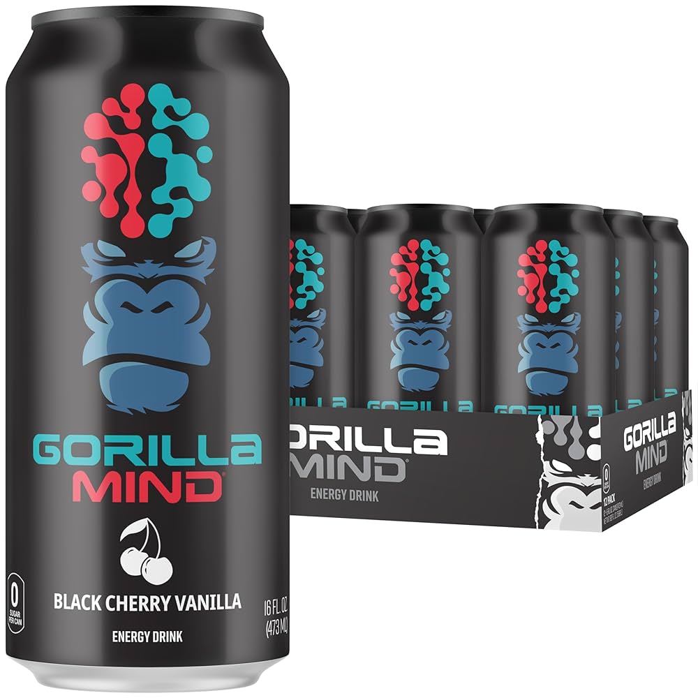 Gorilla Mind Energy Drinks