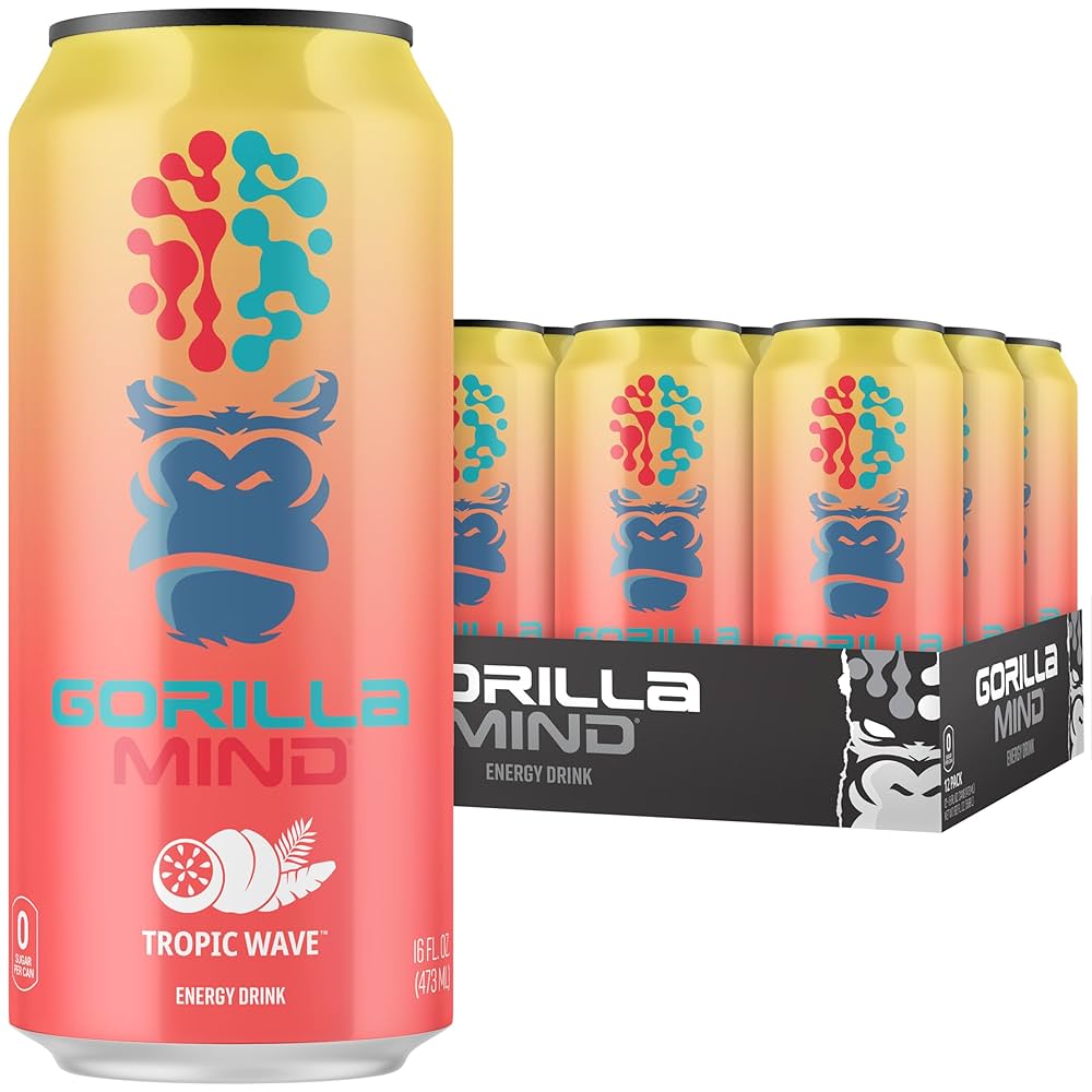 Gorilla Mind Energy Drinks