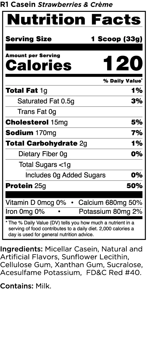 Rule 100% Casein Protein