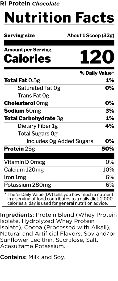 Rule R1 Whey Isolate Protein 5lb