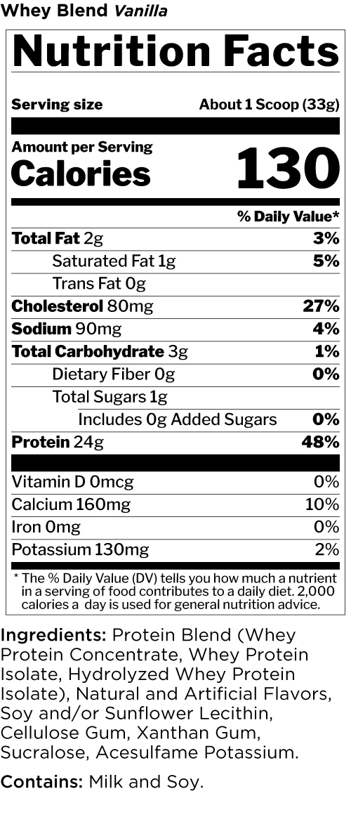 Rule 1 Whey Blend 1lb