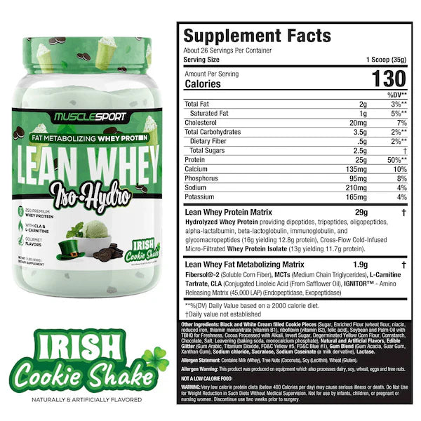MuscleSport Lean Whey 2lb