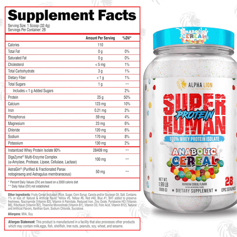 Alpha Lion Super Human Protein