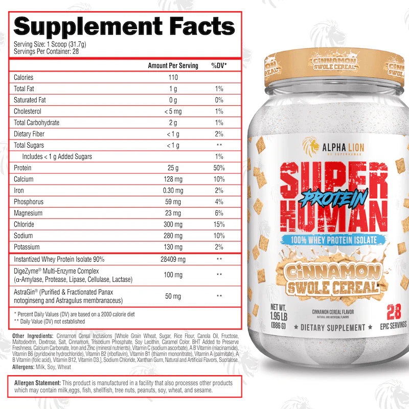 Alpha Lion Super Human Protein