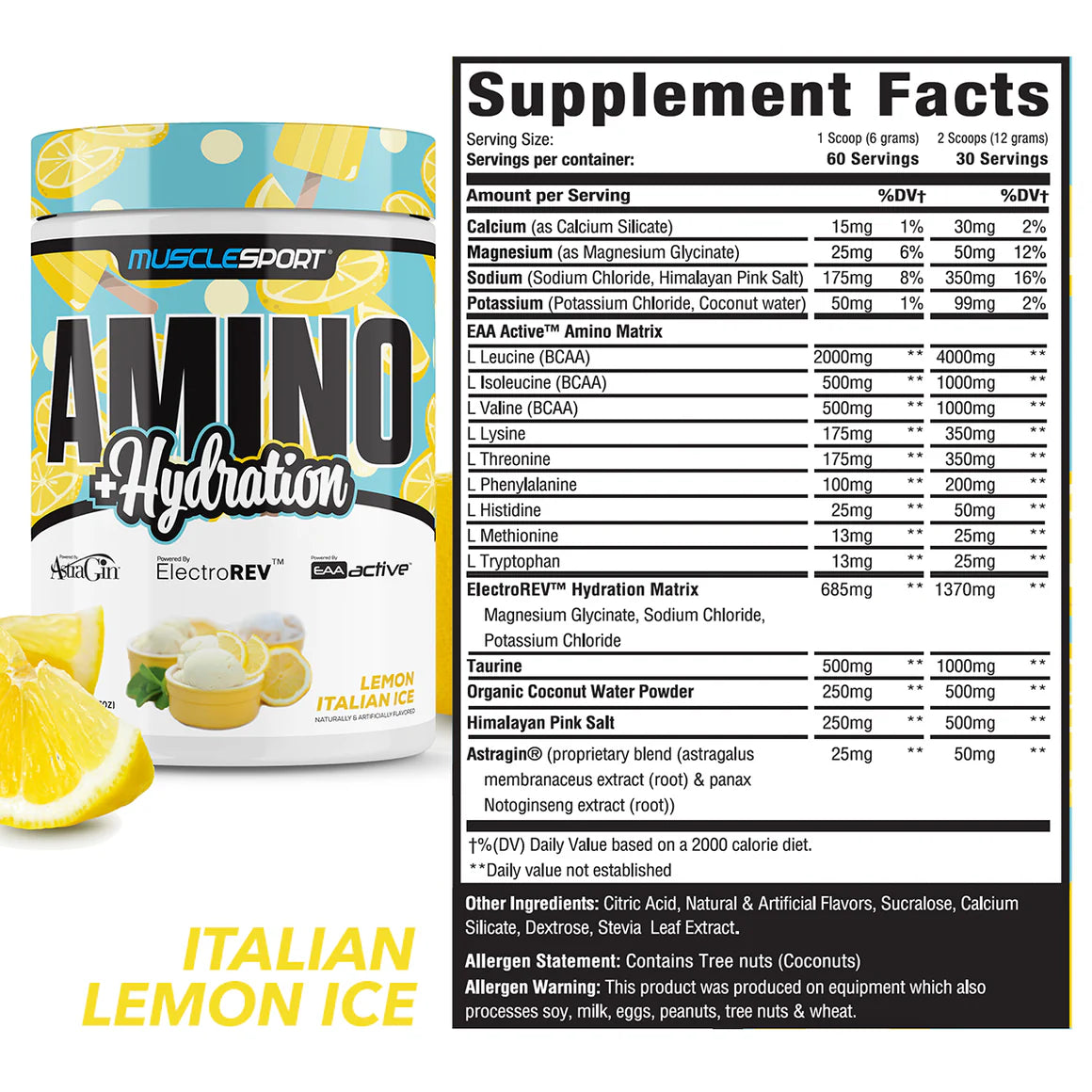 Musclesport Amino+Hydration