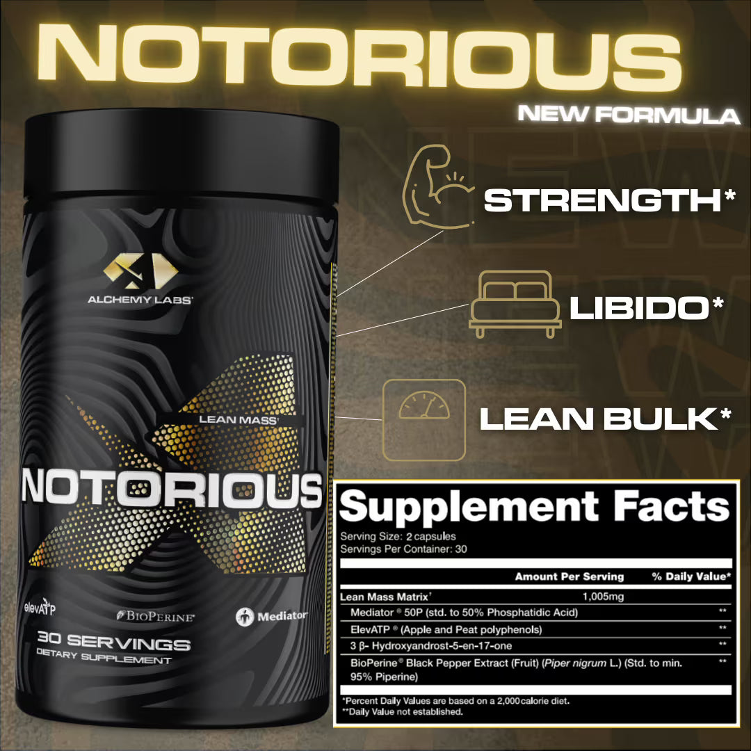 Alchemy Labs Notorious Andro