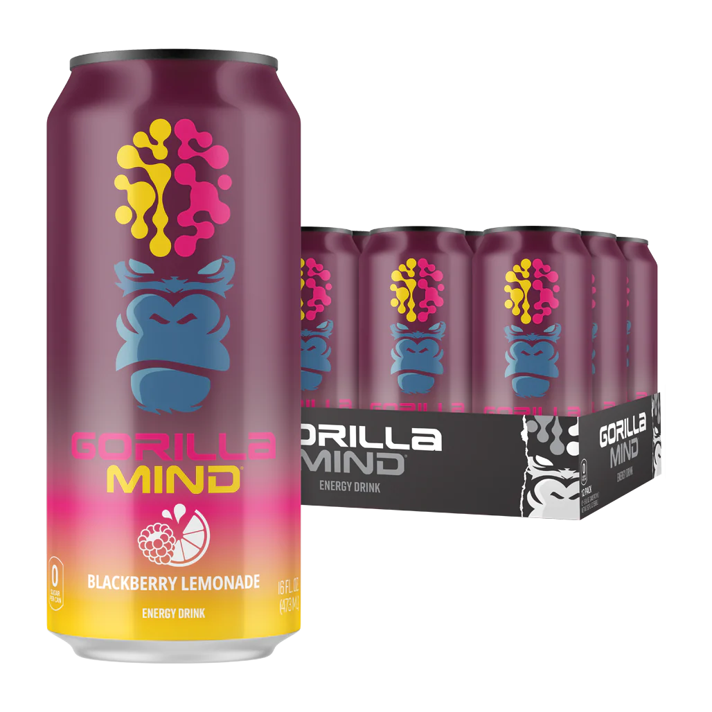 Gorilla Mind Energy Drinks