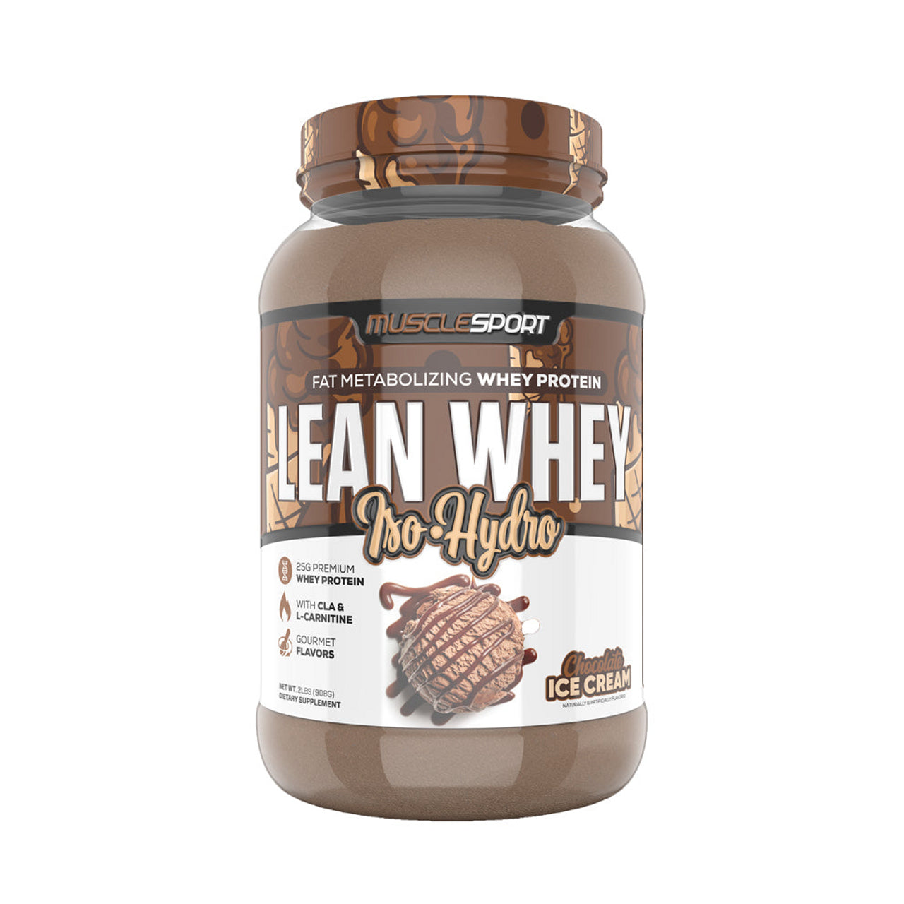 MuscleSport Lean Whey 2lb