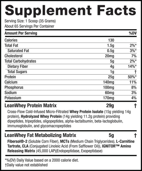 MuscleSport Lean Whey